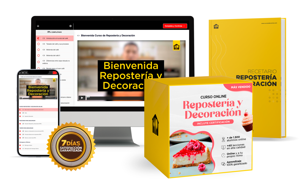 Curso Online Repostería y Decoración